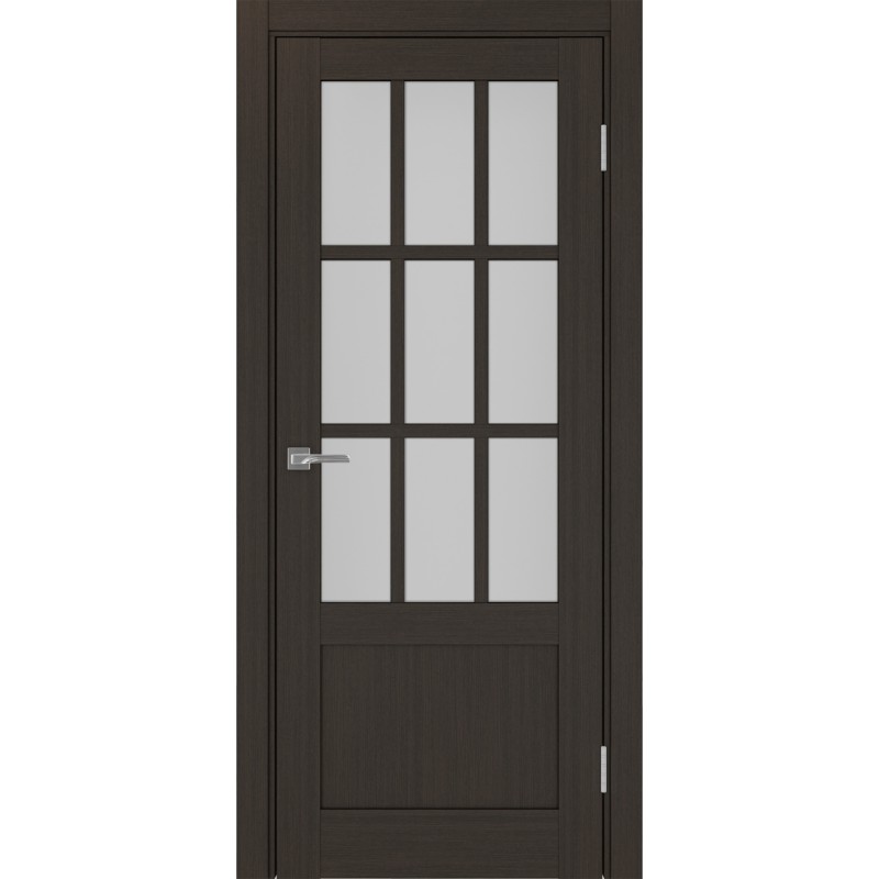 Межкомнатная дверь Турин 542ПФ.2221, цвет венге FL, заполнение Мателюкс, размер 200*80 см.