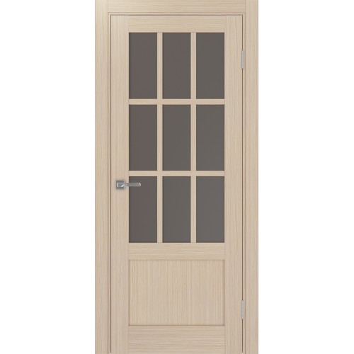 Турин 542ПФ.2221, цвет дуб беленый FL, заполнение Бронза матовое, размер 200*80 см.