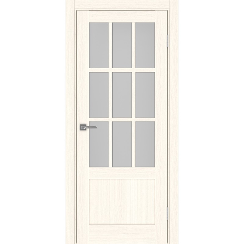 Межкомнатная дверь Турин 542ПФ.2221, цвет ясень светлый, заполнение Мателюкс, размер 200*80 см.