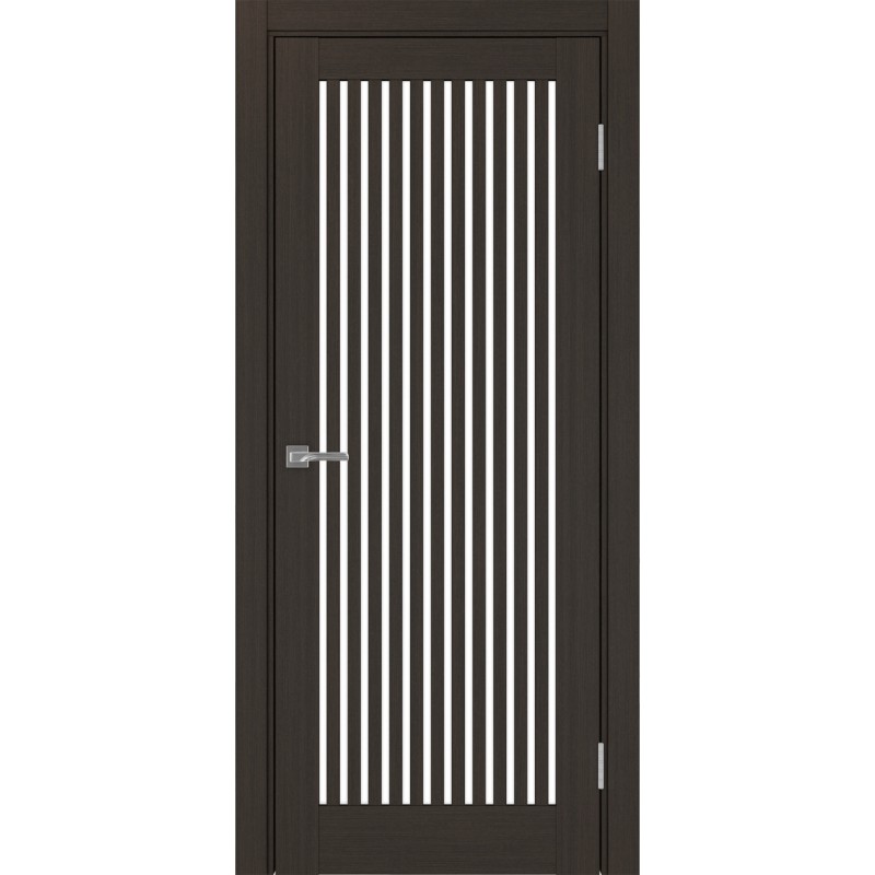 Межкомнатная дверь Турин 543.2, цвет Венге FL стекло LACбелый, размер 80*200 см.