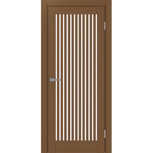 Турин 543.2, цвет Орех NL стекло LACбелый, размер 80*200 см.