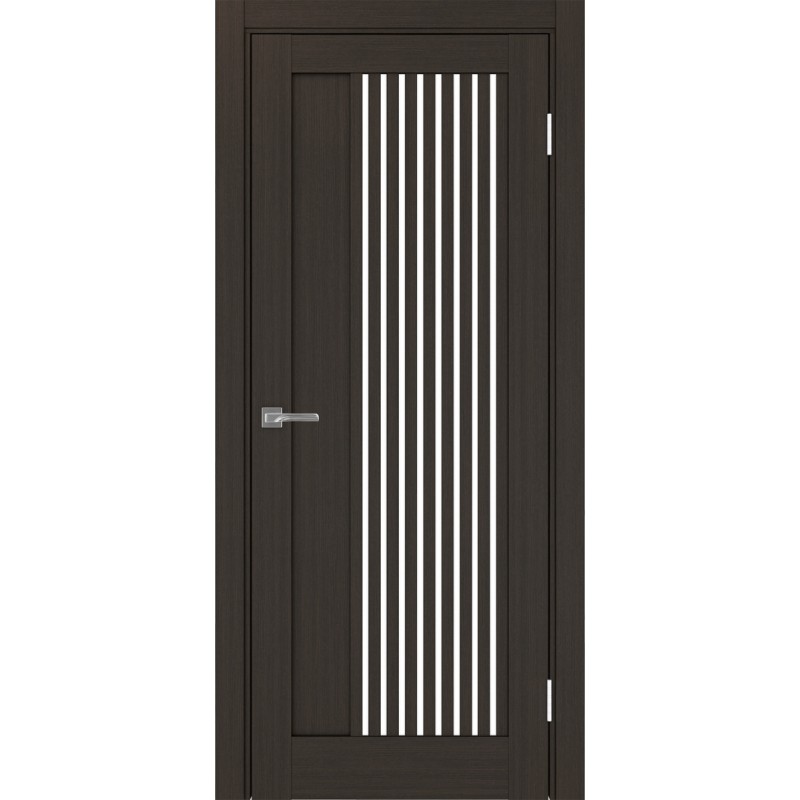 Межкомнатная дверь Турин 544.12, цвет Венге FL стекло LACбелый, размер 80*200 см.