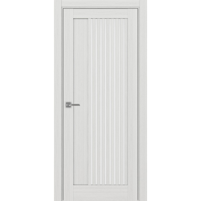 Межкомнатная дверь Турин 544.12, цвет ясень серебристый, заполнение Мателюкс, размер 200*80 см.