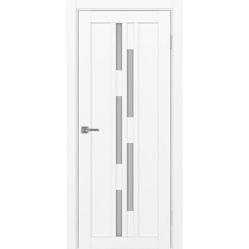 Межкомнатная дверь Турин 551.121, цвет белый снежный, заполнение Мателюкс, размер 200*80 см.