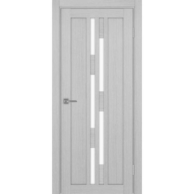 Межкомнатная дверь Турин 551.121, цвет дуб серый FL, заполнение LACбелый, размер 200*80 см.