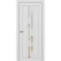 Турин 551.121, цвет ясень серебристый, заполнение Зеркало, размер 200*80 см.