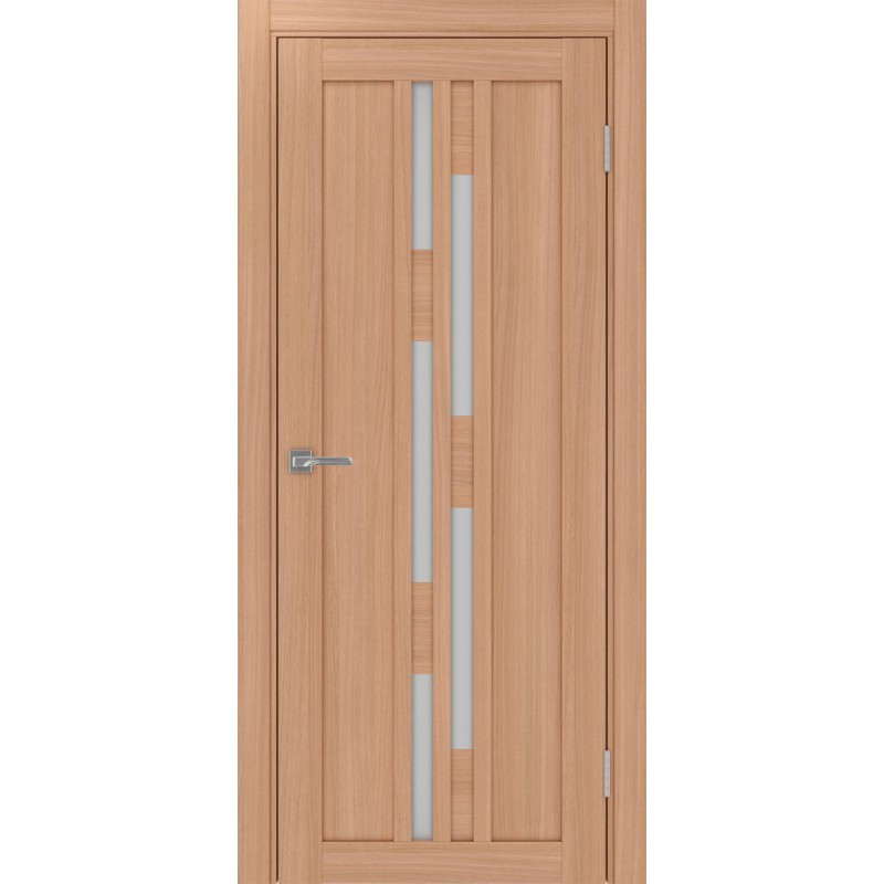 Межкомнатная дверь Турин 551.121, цвет ясень тёмный, заполнение Мателюкс, размер 200*80 см.