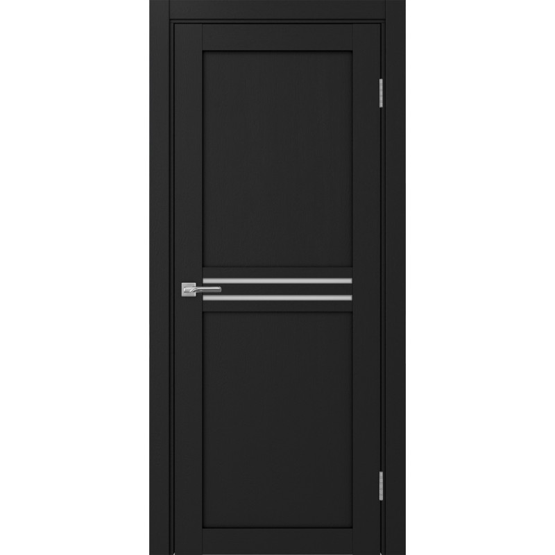 Межкомнатная дверь Турин 552.12, цвет Антрацит стекло Мателюкс, размер 80*200 см.