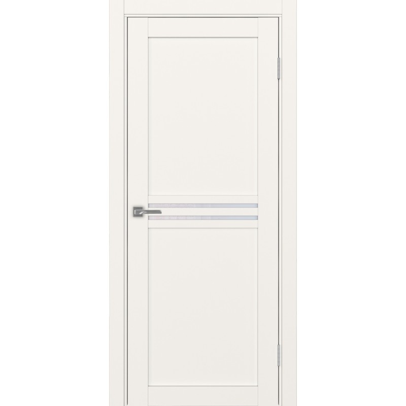 Межкомнатная дверь Турин 552.12, цвет, бежевый, заполнение Прозрачное, размер 200*80 см.