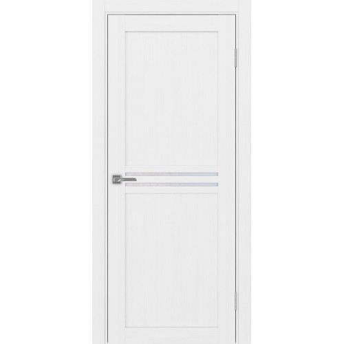 Турин 552.12, цвет белый лёд, заполнение Прозрачное, размер 200*80 см.