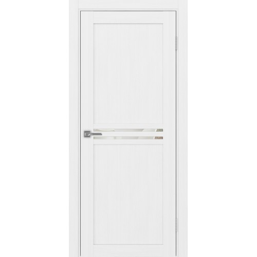 Турин 552.12, цвет белый лёд, заполнение Зеркало/Зеркало, размер 200*80 см.