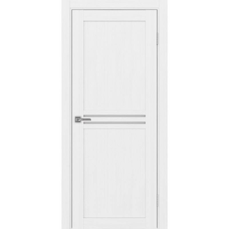 Межкомнатная дверь Турин 552.12, цвет белый лёд, заполнение Мателюкс, размер 200*80 см.