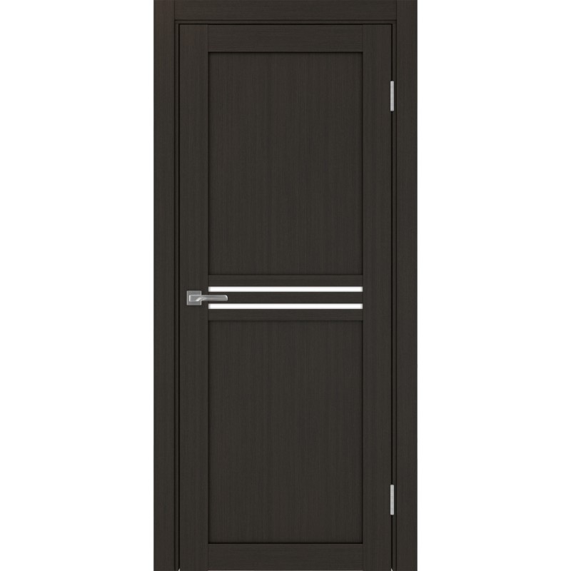 Межкомнатная дверь Турин 552.12, цвет венге FL, заполнение LACбелый, размер 200*80 см.