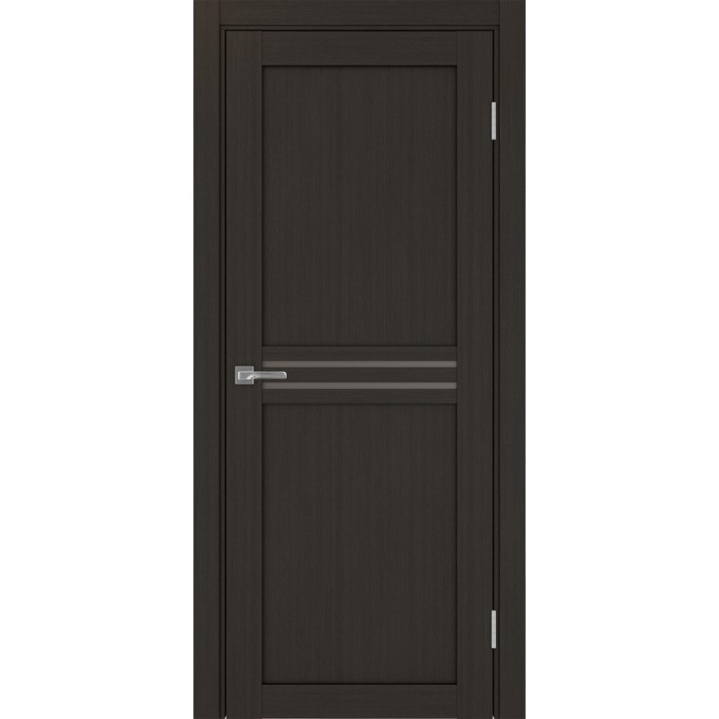 Межкомнатная дверь Турин 552.12, цвет венге FL, заполнение Бронза матовое, размер 200*80 см.