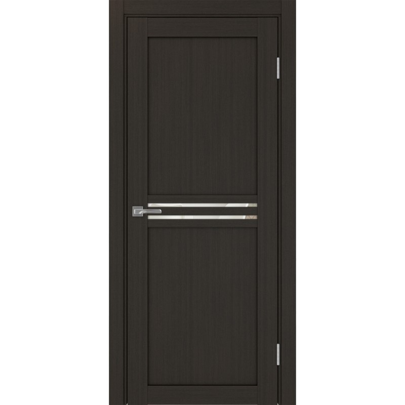 Межкомнатная дверь Турин 552.12, цвет венге FL, заполнение Зеркало/Зеркало, размер 200*80 см.