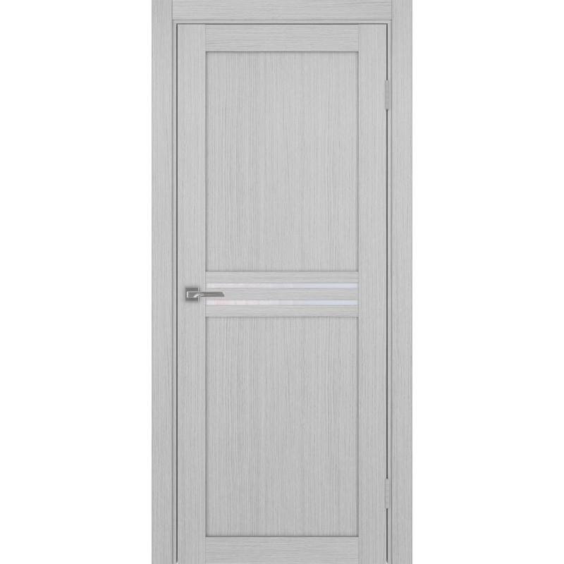 Межкомнатная дверь Турин 552.12, цвет дуб серый FL, заполнение Прозрачное, размер 200*80 см.