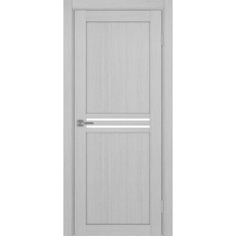 Межкомнатная дверь Турин 552.12, цвет дуб серый FL, заполнение LACбелый, размер 200*80 см.