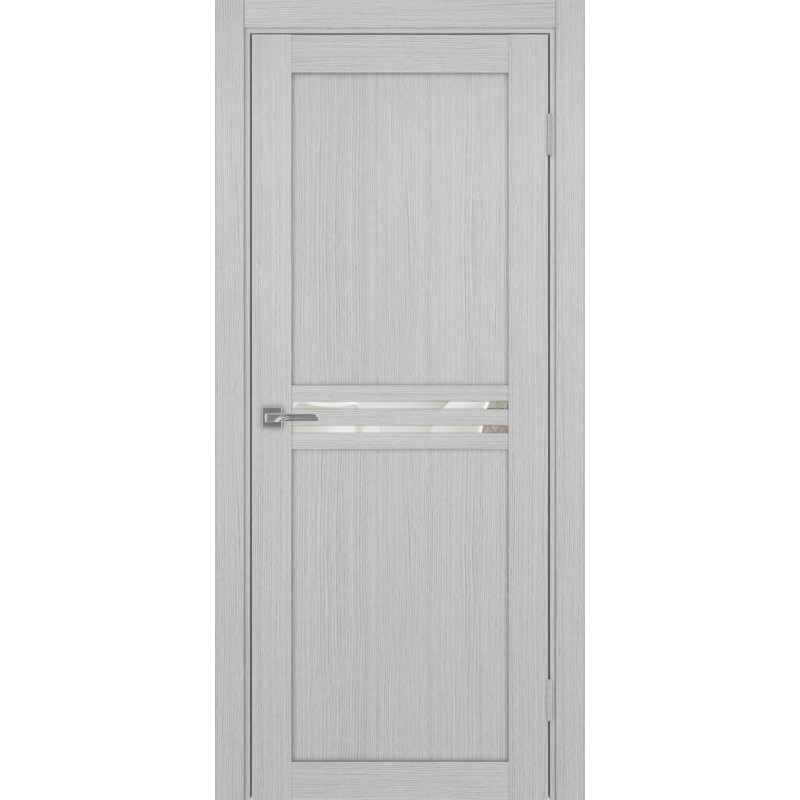 Межкомнатная дверь Турин 552.12, цвет дуб серый FL, заполнение Зеркало/Зеркало, размер 200*80 см.