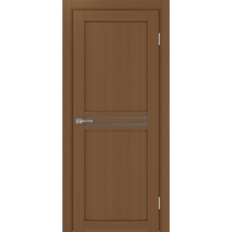 Межкомнатная дверь Турин 552.12, цвет орех NL, заполнение Бронза матовое, размер 200*80 см.