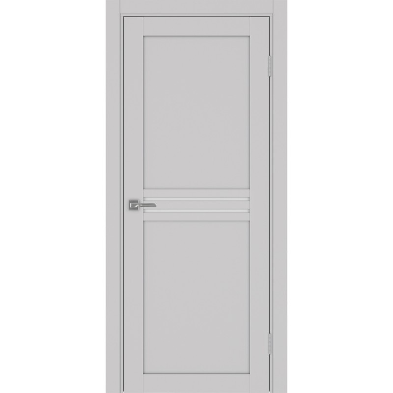 Межкомнатная дверь Турин 552.12, цвет пепельный, заполнение LACбелый, размер 200*80 см.