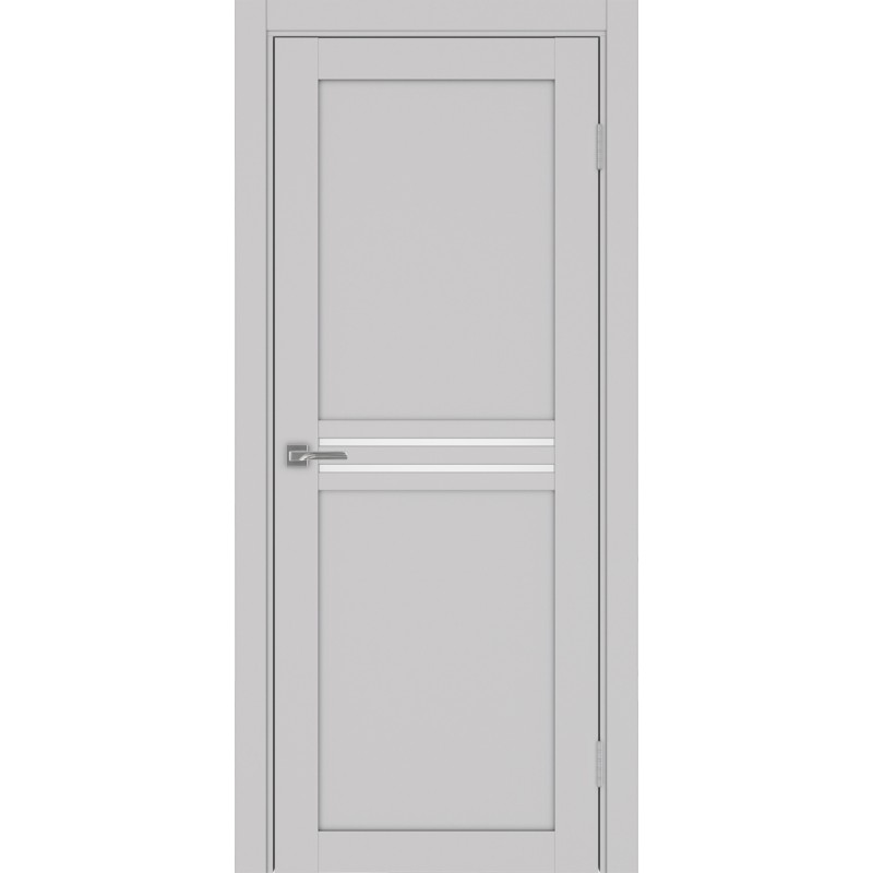 Межкомнатная дверь Турин 552.12, цвет пепельный, заполнение Мателюкс, размер 200*80 см.