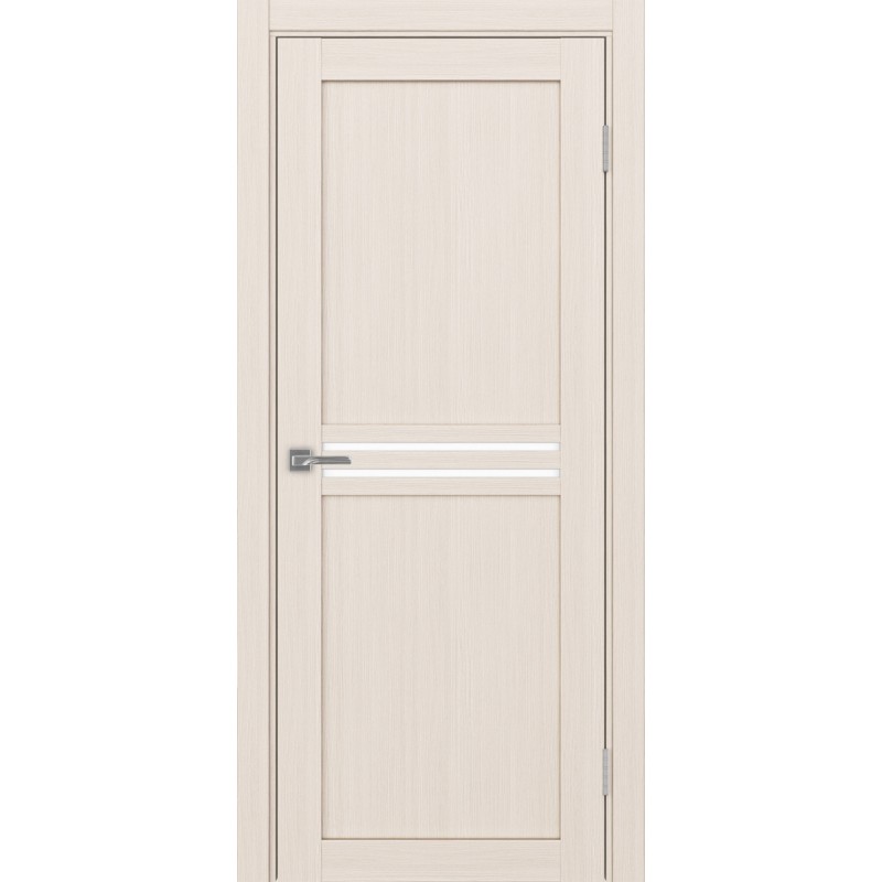 Межкомнатная дверь Турин 552.12, цвет ясень перламутровый, заполнение LACбелый, размер 200*80 см.