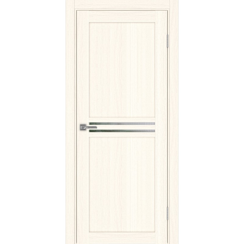 Межкомнатная дверь Турин 552.12, цвет ясень светлый, заполнение Мору, размер 200*80 см.