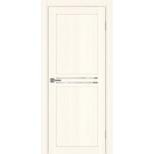 Турин_552.12, цвет Ясень светлый стекло Зеркало/Зеркало, размер 80*200 см.