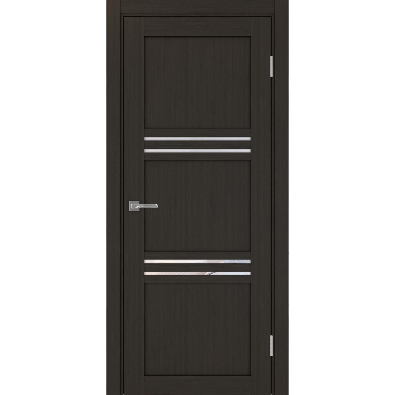 Межкомнатная дверь Турин 553.12, цвет венге FL, заполнение Прозрачное, размер 200*80 см.