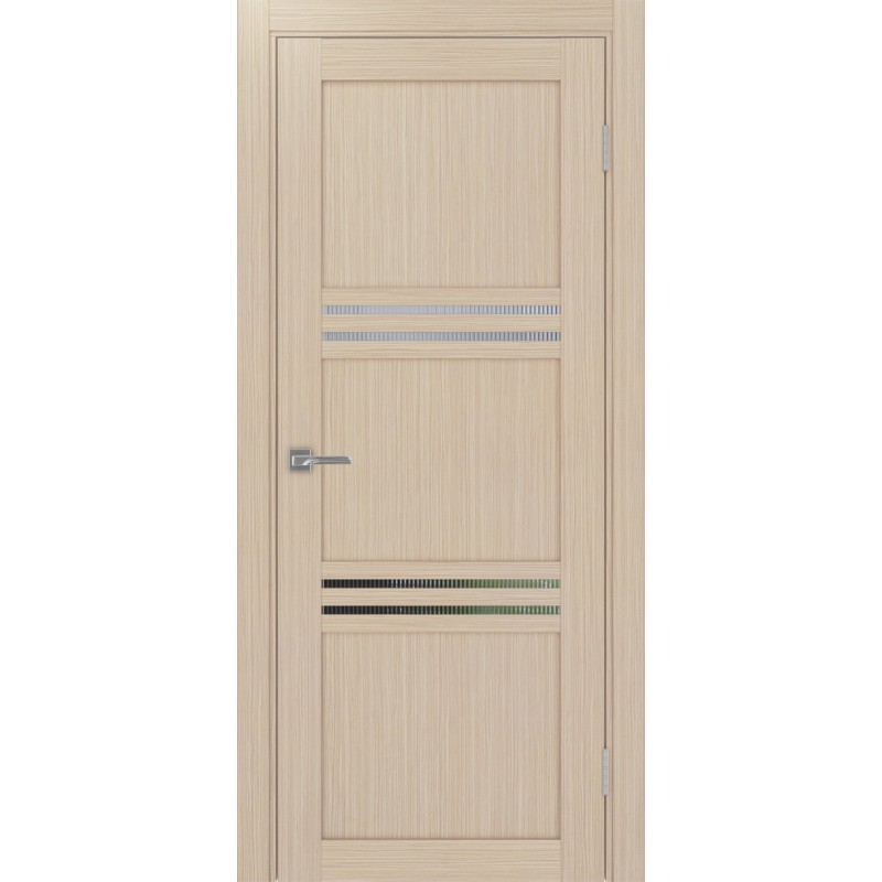 Межкомнатная дверь Турин 553.12, цвет дуб беленый FL, заполнение Мору, размер 200*80 см.