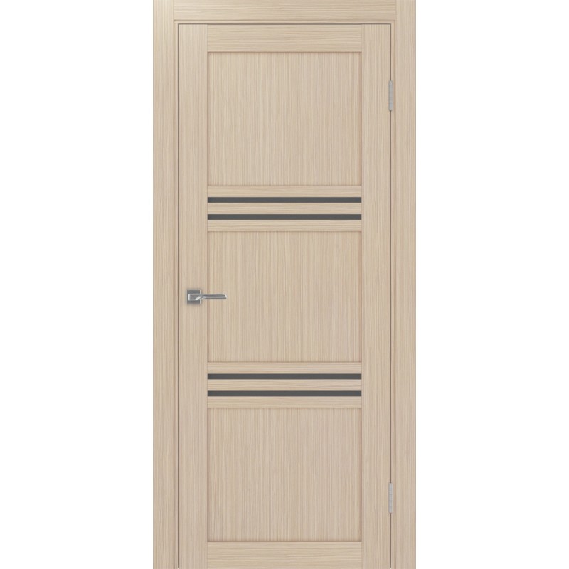 Межкомнатная дверь Турин 553.12, цвет дуб беленый FL, заполнение Графит матовое, размер 200*80 см.