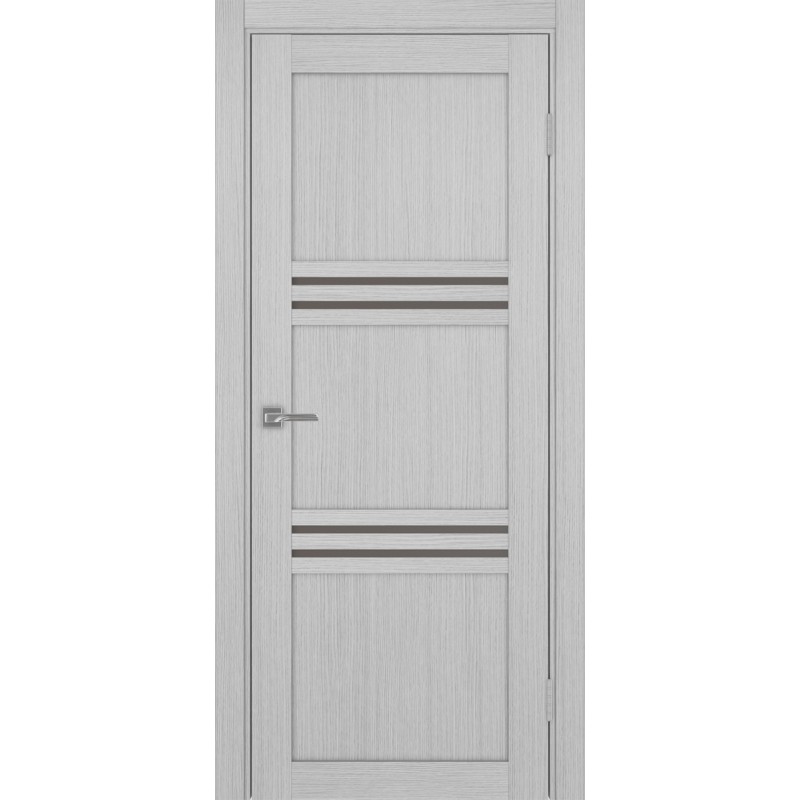 Межкомнатная дверь Турин 553.12, цвет дуб серый FL, заполнение Бронза матовое, размер 200*80 см.