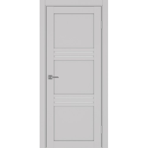 Турин 553.12, цвет Пепельный стекло LACбелый, размер 80*200 см.