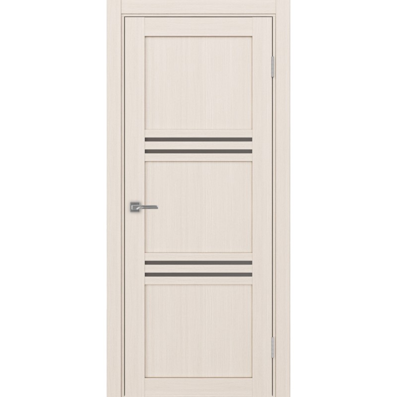 Межкомнатная дверь Турин 553.12, цвет ясень перламутровый, заполнение Бронза матовое, размер 200*80 см.