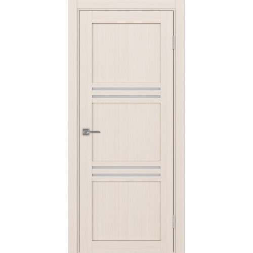 Турин 553.12, цвет Ясень перламутровый стекло Мателюкс, размер 80*200 см.