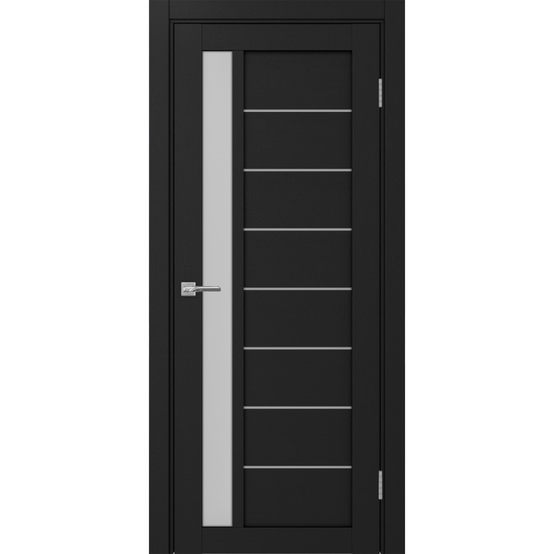 Межкомнатная дверь Турин 554.21, цвет Антрацит стекло Мателюкс, размер 80*200 см.