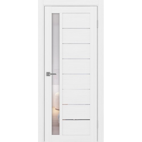 Турин 554.21, цвет белый лёд, заполнение Прозрачное, размер 200*80 см.