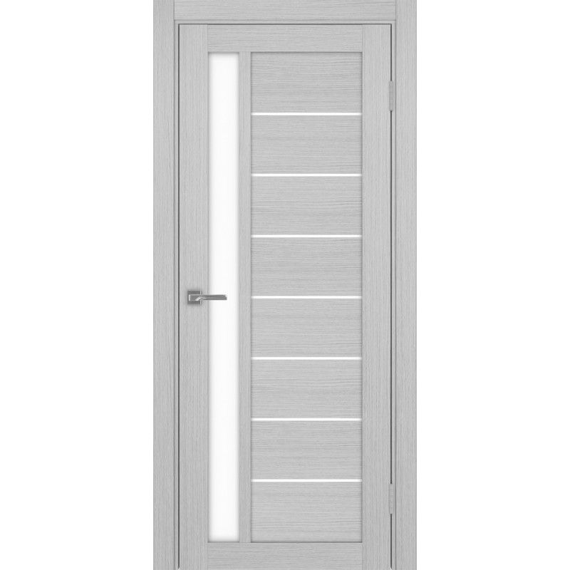 Межкомнатная дверь Турин 554.21, цвет дуб серый FL, заполнение LACбелый, размер 200*80 см.