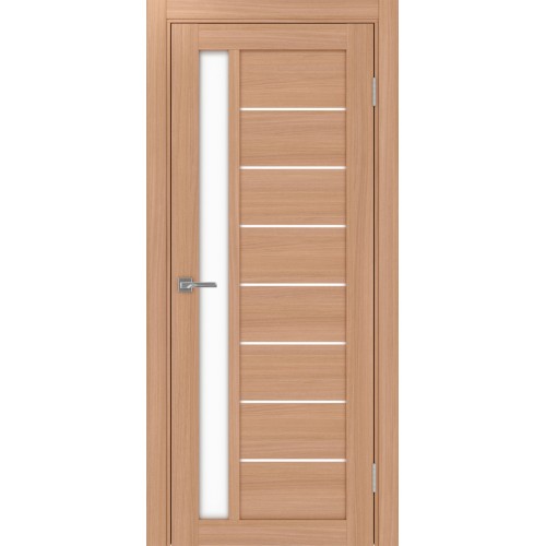 Турин_554.21, цвет Ясень тёмный стекло LACбелый, размер 80*200 см.