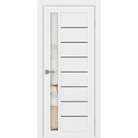 Турин 554.21 АПП молдинг SB, цвет белый лёд, заполнение Зеркало, размер 200*80 см.