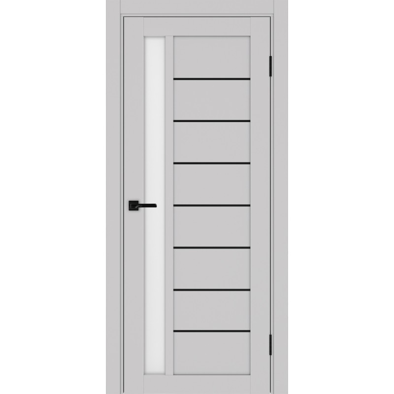 Межкомнатная дверь Турин 554.21 АПП молдинг SB, цвет пепельный, заполнение Мателюкс, размер 200*80 см.