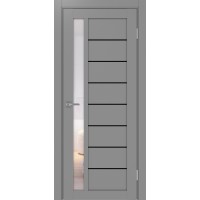 Турин 554.21 АПП молдинг SB, цвет серый, заполнение Прозрачное, размер 200*80 см.