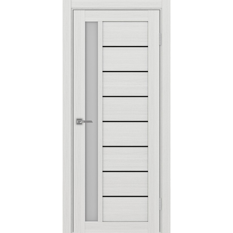 Межкомнатная дверь Турин 554.21 АПП молдинг SB, цвет ясень серебристый, заполнение Мателюкс, размер 200*80 см.