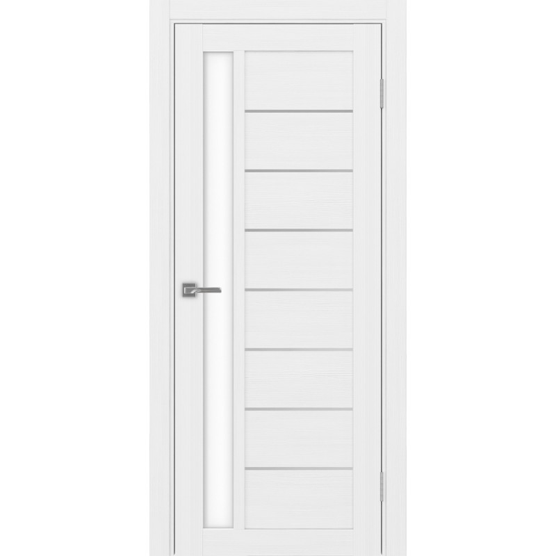 Межкомнатная дверь Турин 554.21 АПП молдинг SC, цвет белый лёд, заполнение LACбелый, размер 200*80 см.