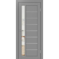 Турин 554.21 АПП молдинг SC, цвет серый, заполнение Зеркало, размер 200*80 см.