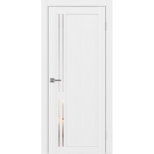 Турин 555.21, цвет белый лёд, заполнение Прозрачное, размер 200*80 см.