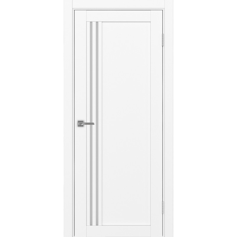 Межкомнатная дверь Турин 555.21, цвет белый снежный, заполнение Мателюкс, размер 200*80 см.