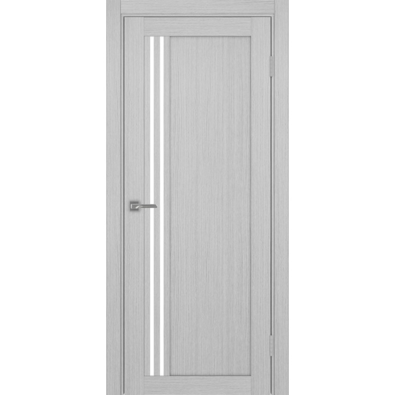 Межкомнатная дверь Турин 555.21, цвет дуб серый FL, заполнение LACбелый, размер 200*80 см.