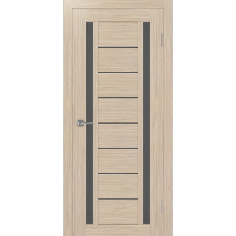 Межкомнатная дверь Турин 558.212, цвет дуб беленый FL, заполнение Графит матовое, размер 200*80 см.