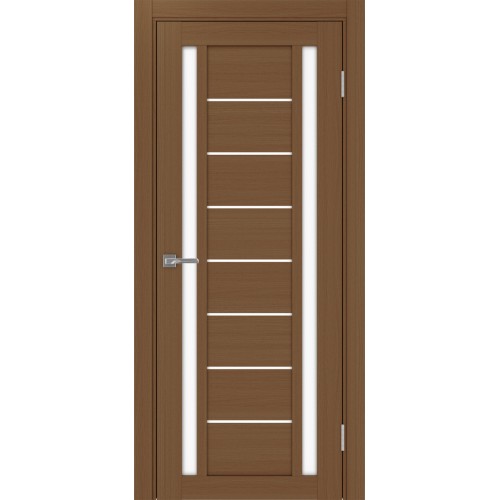 Турин 558.212, цвет Орех NL стекло LACбелый, размер 80*200 см.